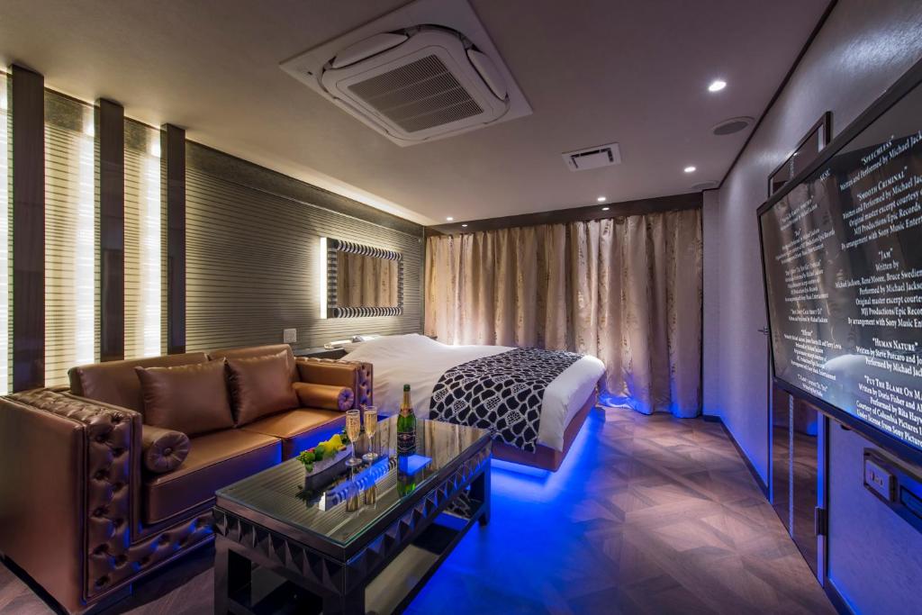 Posezení v ubytování HOTEL COSTA RESORT Omiya
