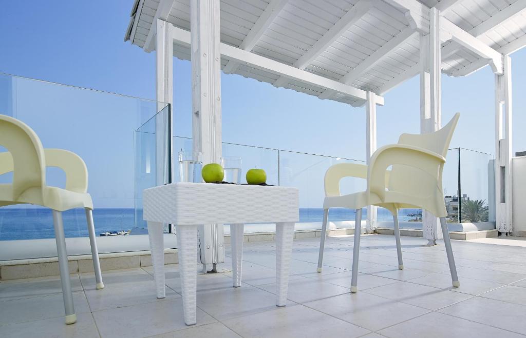 Balkón alebo terasa v ubytovaní Coral Hotel