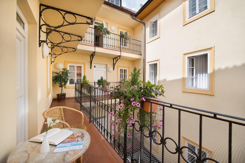 Balkon lub taras w obiekcie Boutique Hotel Constans