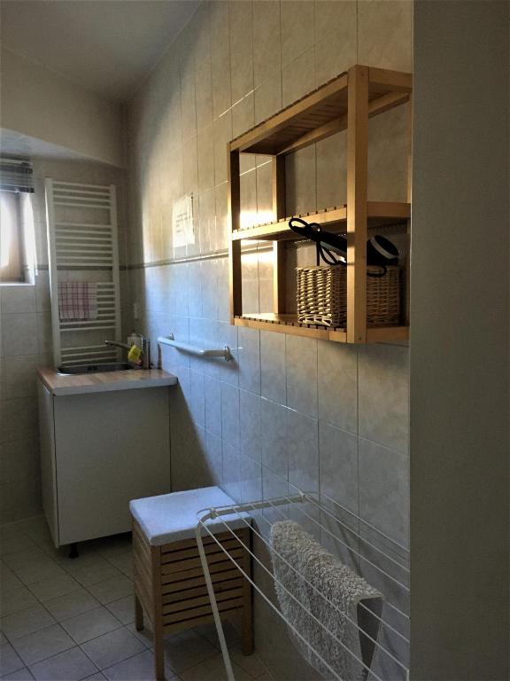 Kuchyň nebo kuchyňský kout v ubytování Ubytování Pod lázněmi Klimkovice