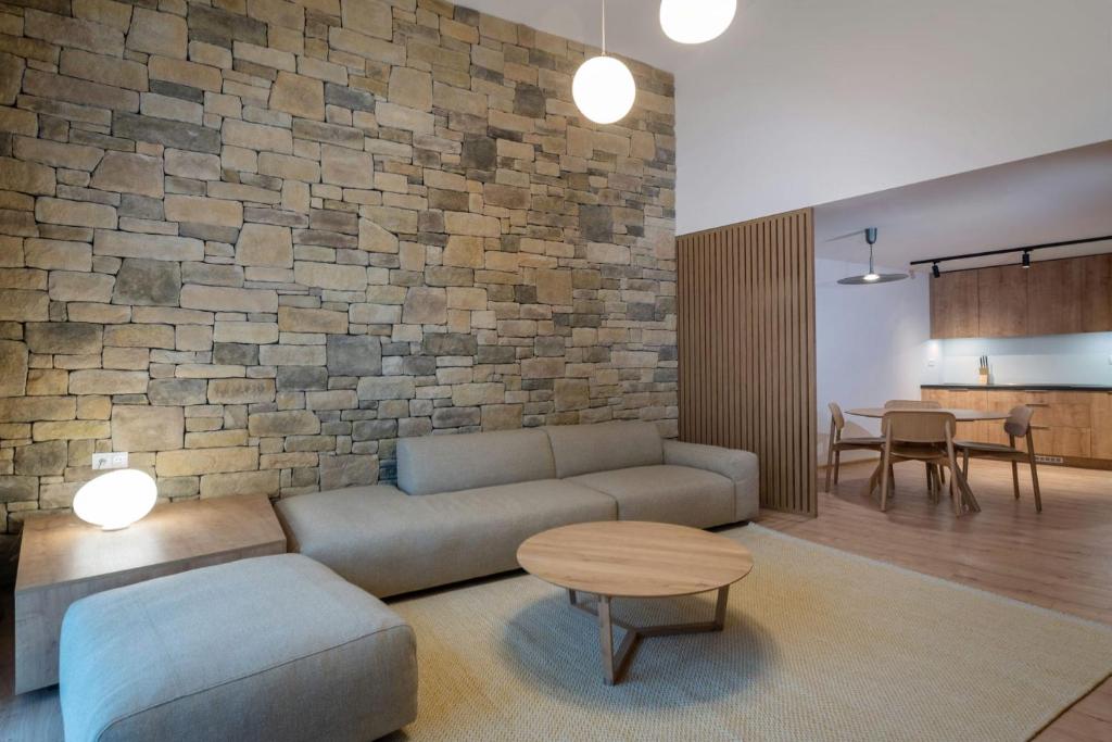 Posezení v ubytování TALBERG SK - Garage parking - Quiet place - Brand new apartments - Tále