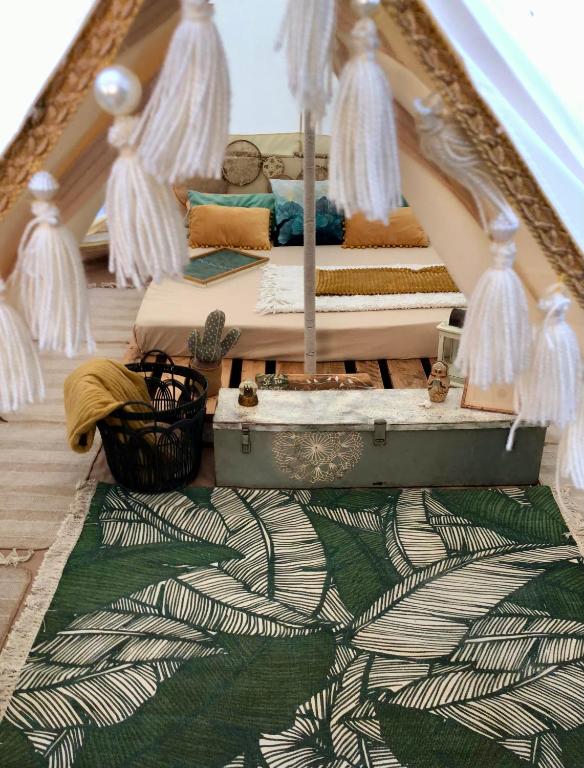 Posedenie v ubytovaní Glamping - La Casa del Piano