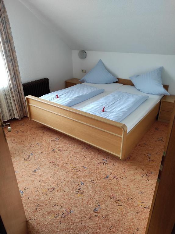 Postel nebo postele na pokoji v ubytování Pension Brix