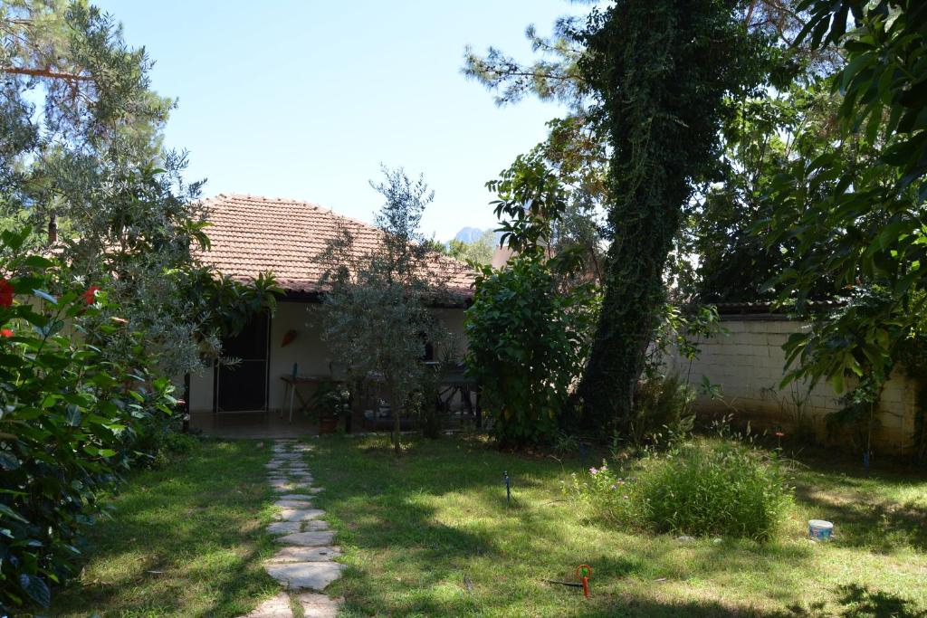 Zahrada ubytování Bungalow Halil