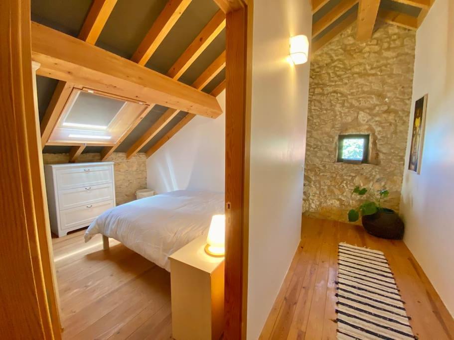 Ένα ή περισσότερα κρεβάτια σε δωμάτιο στο Tomara House Country Getaway