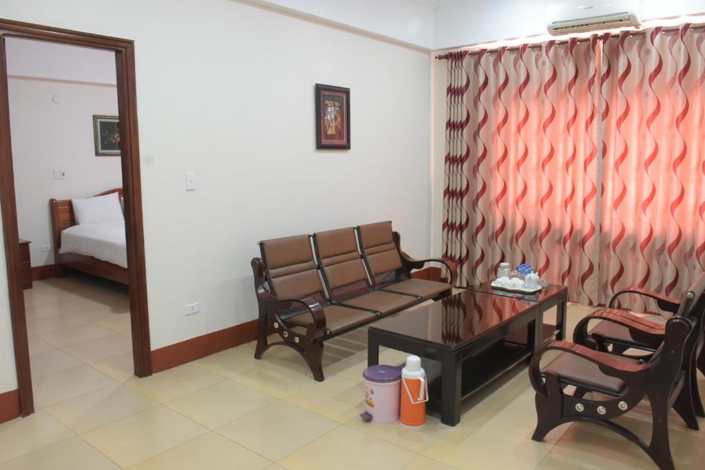 Posezení v ubytování Coecco Xieng Khouang Hotel