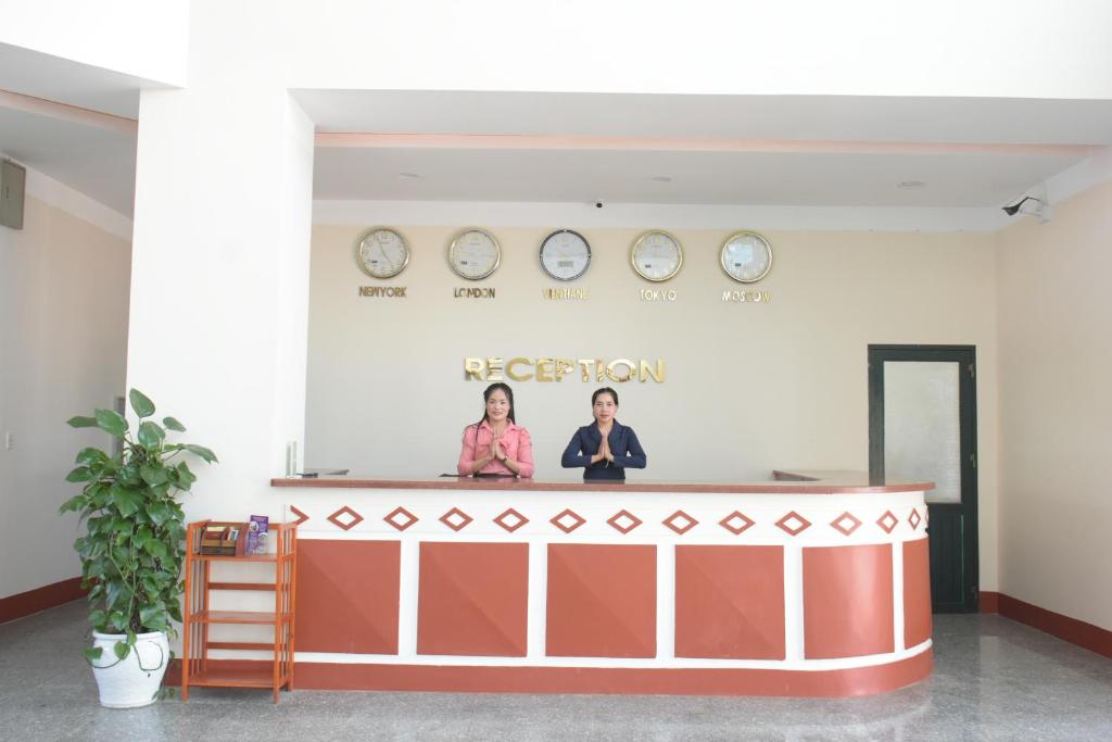 Vstupní hala nebo recepce v ubytování Coecco Xieng Khouang Hotel