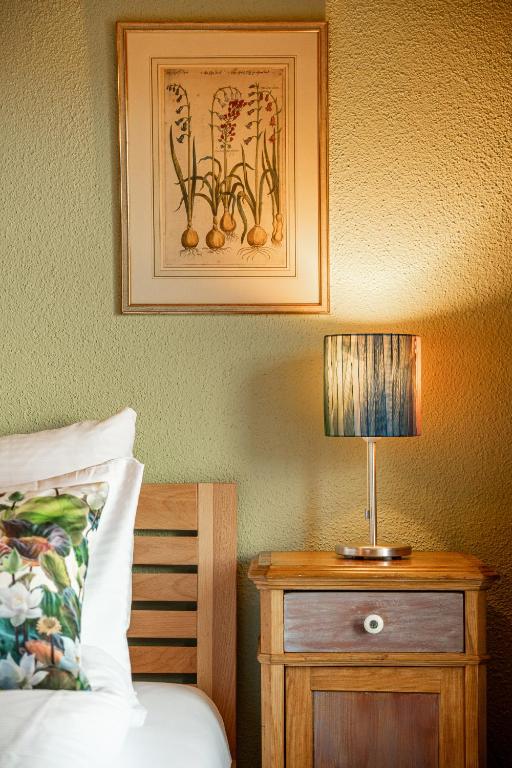 Postel nebo postele na pokoji v ubytování Chalet Schweizerhof Attic