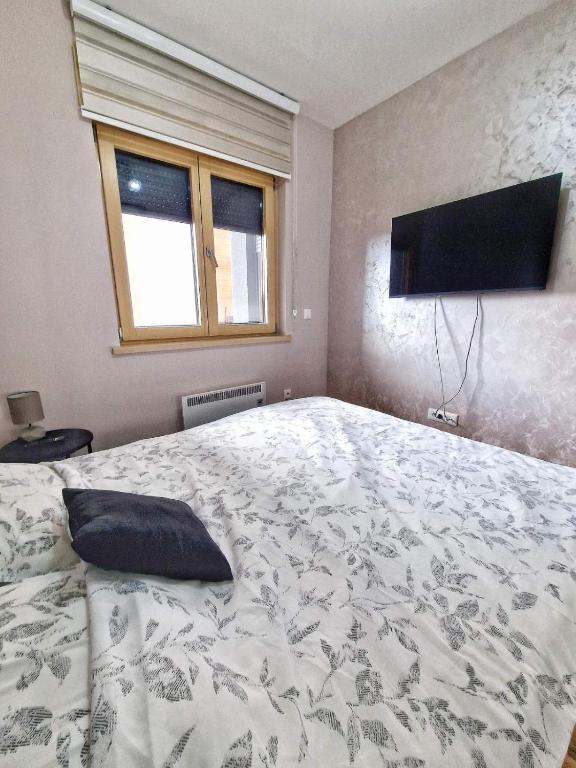 TV a/nebo společenská místnost v ubytování GOFD Apartman Zlatibor