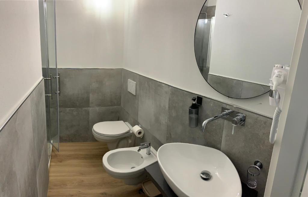 Koupelna v ubytování Riva Reno 4 Rooms