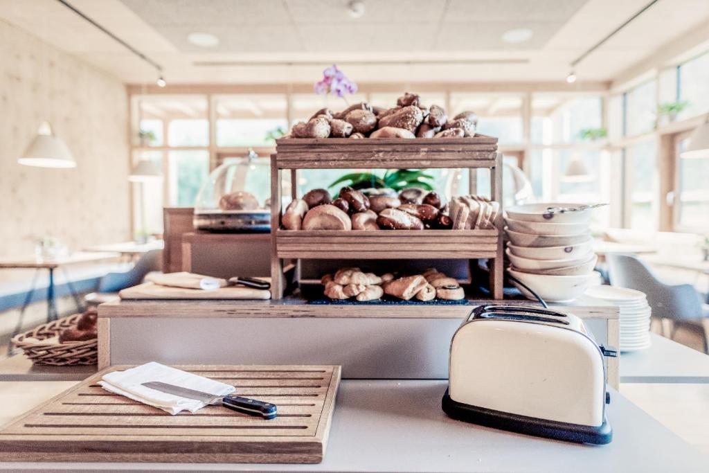 Posezení v ubytování Boutique Hotel LechZeit