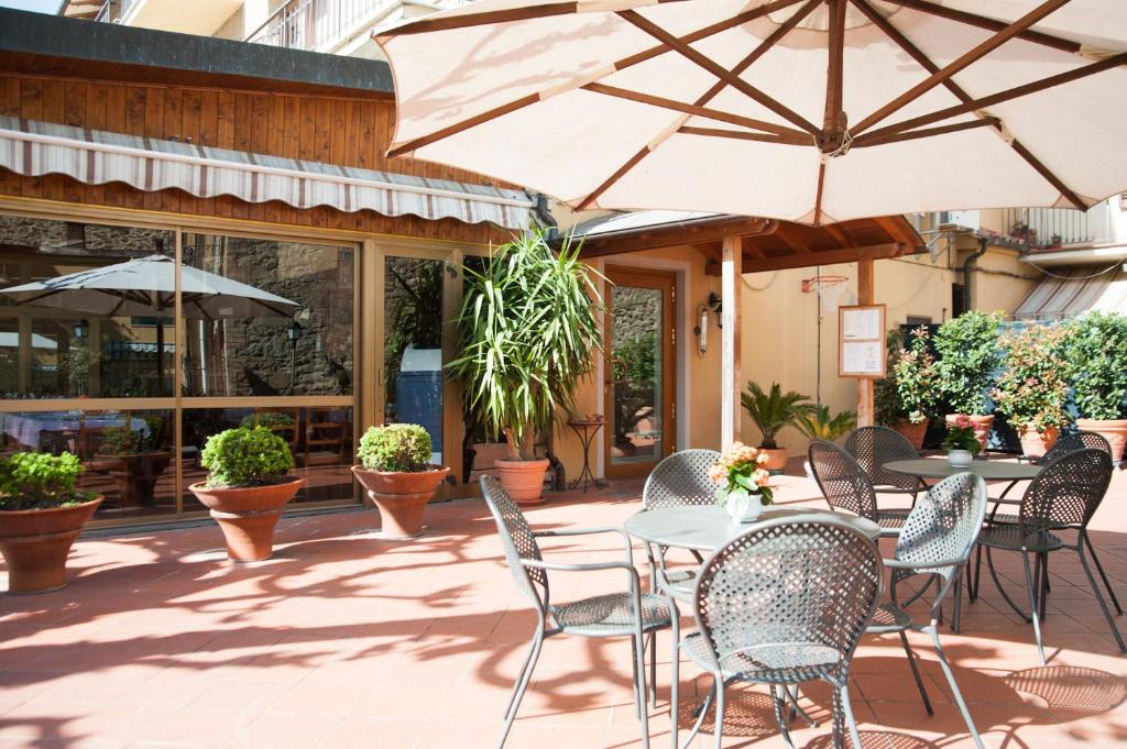 Restaurace v ubytování Albergo Ristorante da Settimio