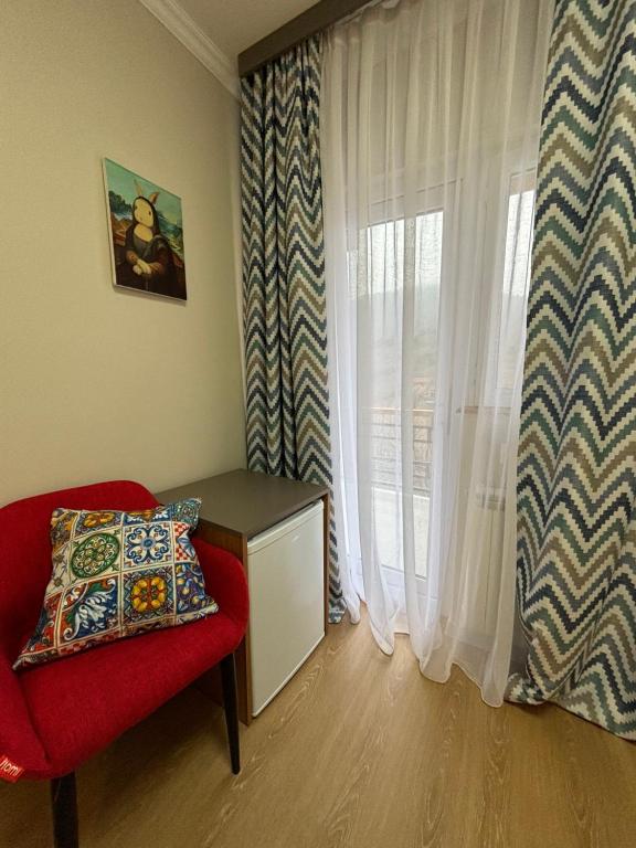 Posezení v ubytování RestArt Boutique Hotel