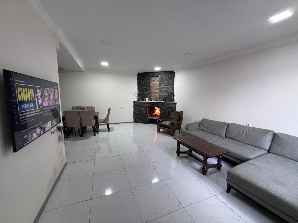 Posezení v ubytování Friendly House