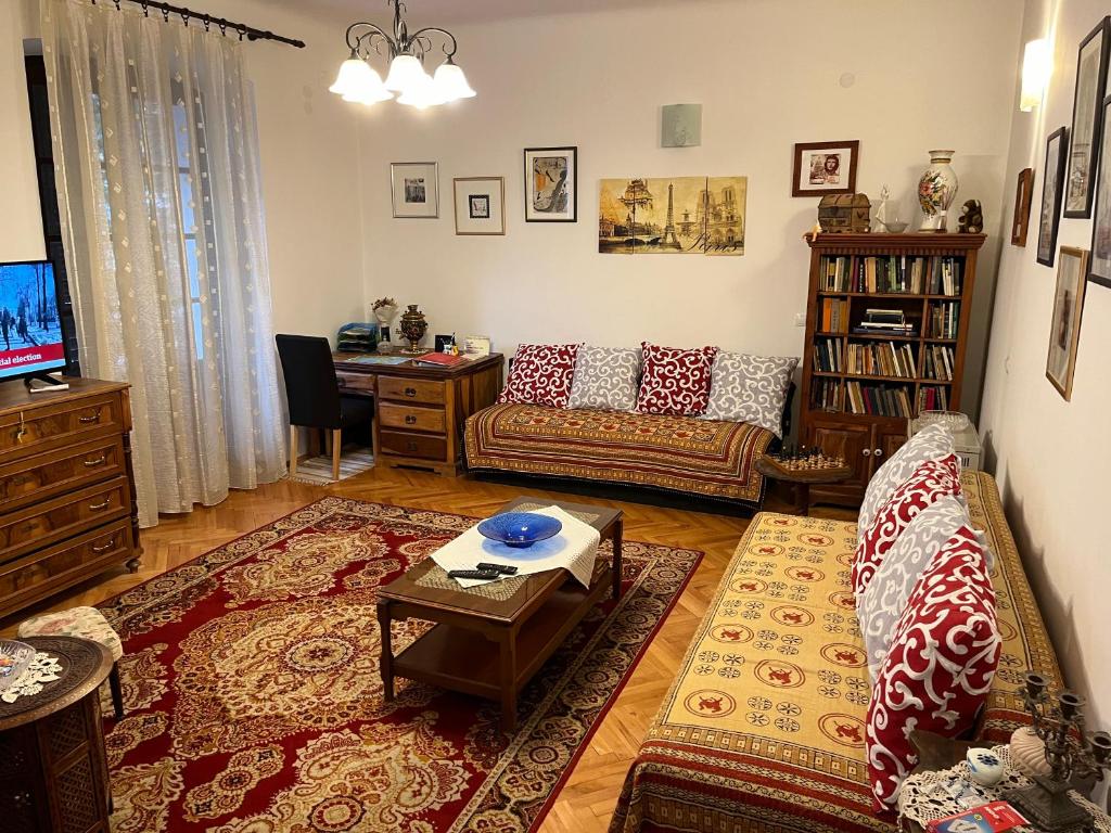 Część wypoczynkowa w obiekcie Noemi City Apartments