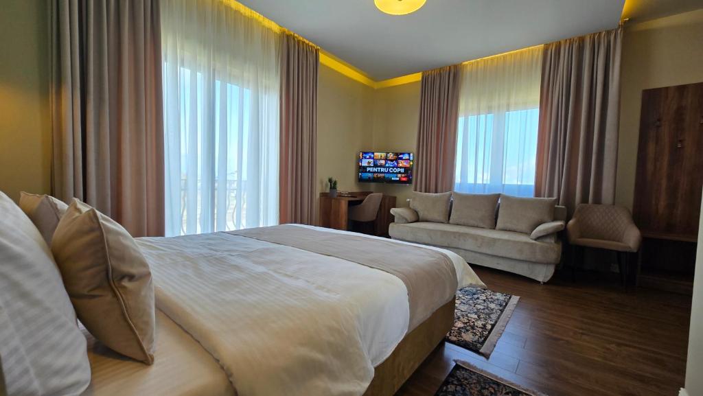 Hotel Măgura Jina - Salle Familiale Avec Vue Sur La Montagne