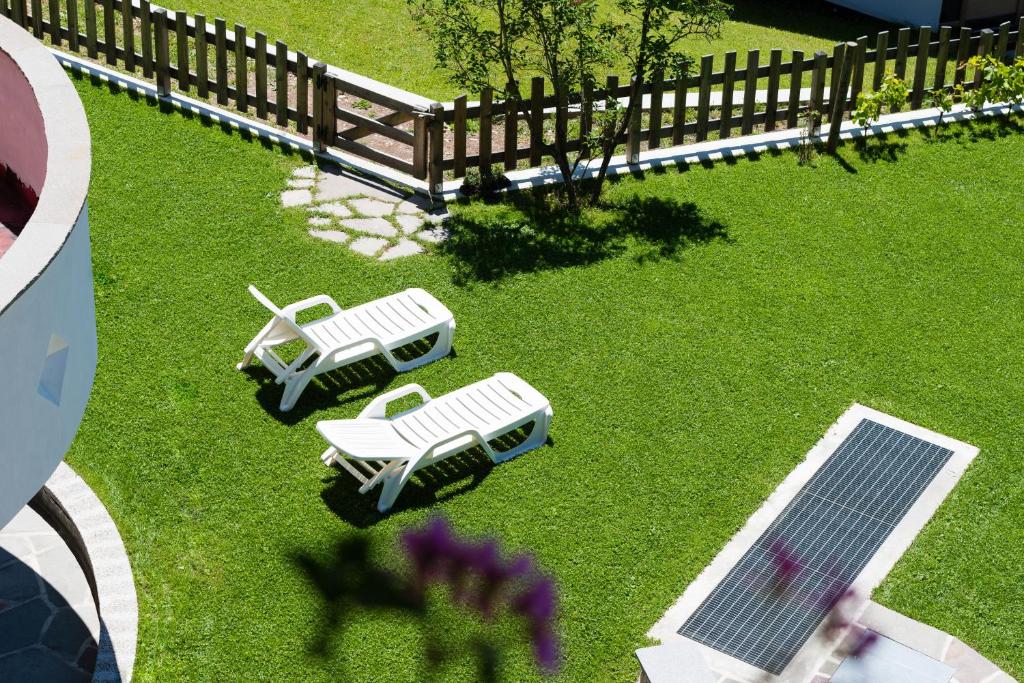 Vonkajšia záhrada v ubytovaní FORESTO holiday apartments