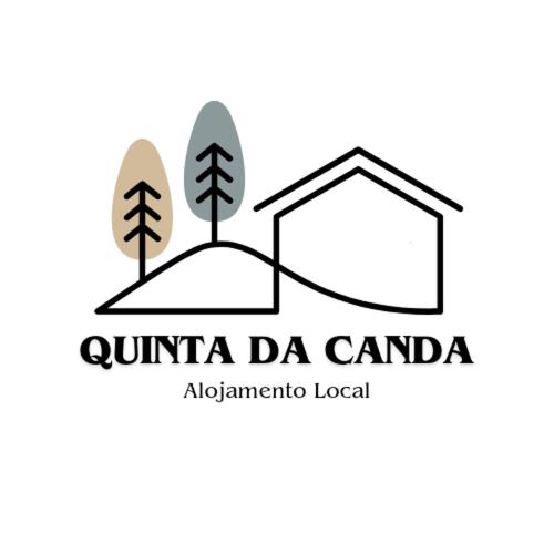 a logo for a real estate agency with two trees at Quinta da Canda in Cerva