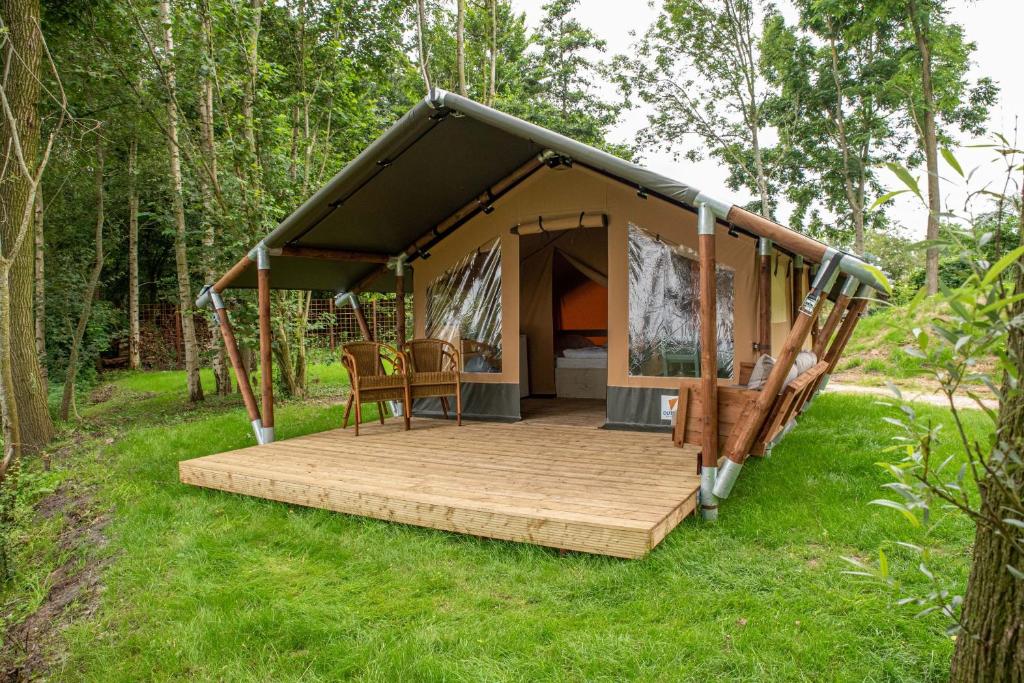 Zahrada ubytování Camping de Heemtuin