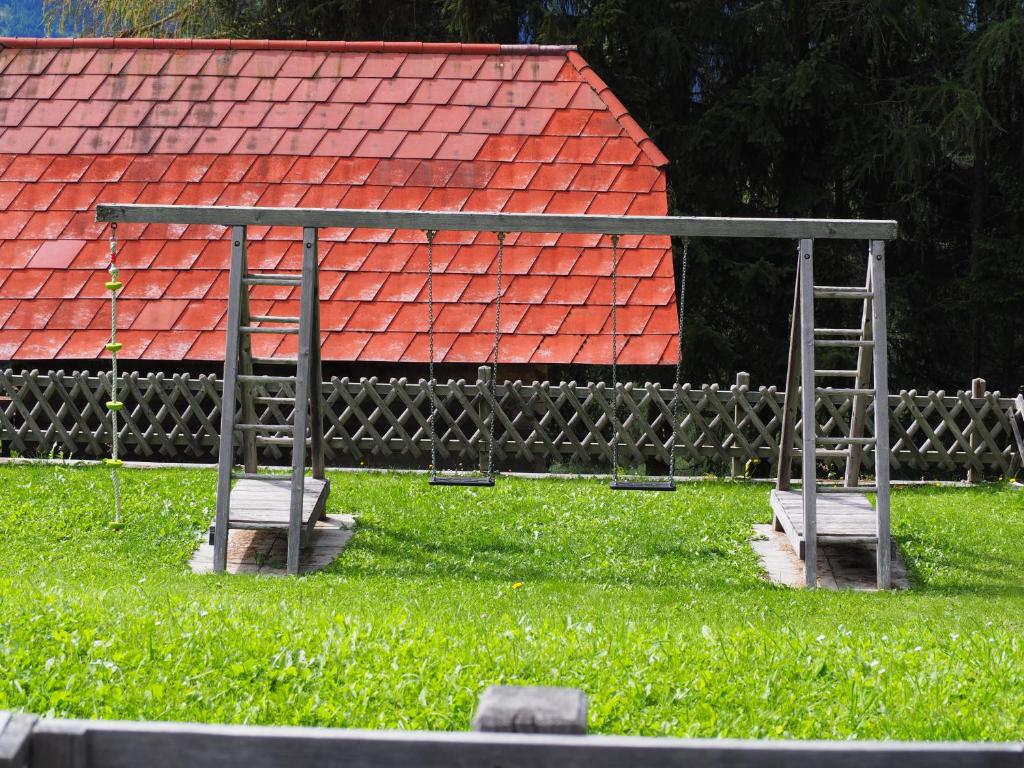 Vonkajšia záhrada v ubytovaní Biohof Stockreiter vulgo Grillschmied