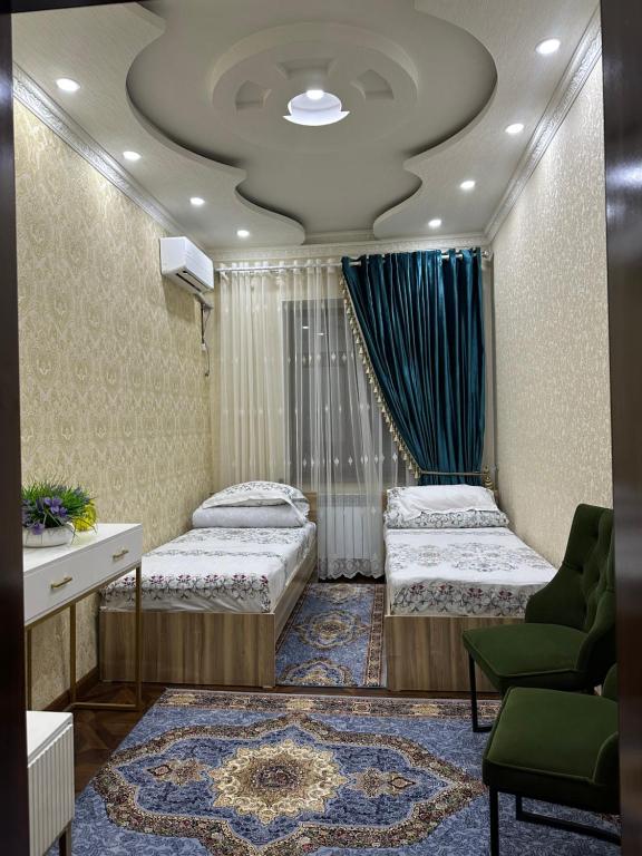 Postel nebo postele na pokoji v ubytování Sultan Saray
