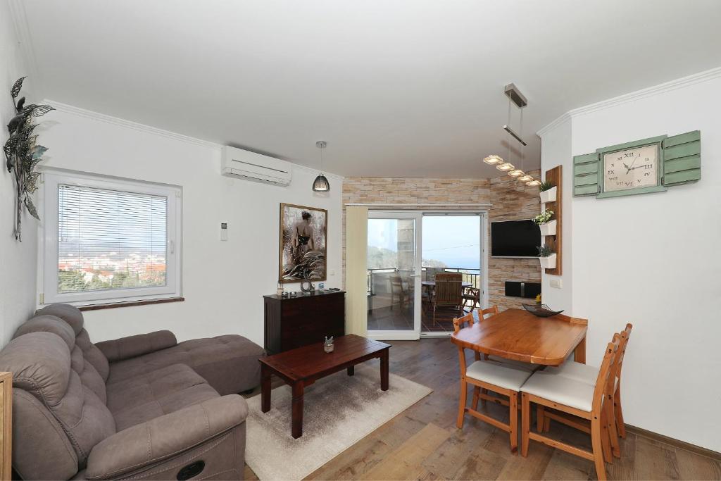 Posezení v ubytování Apartman Sipina 3