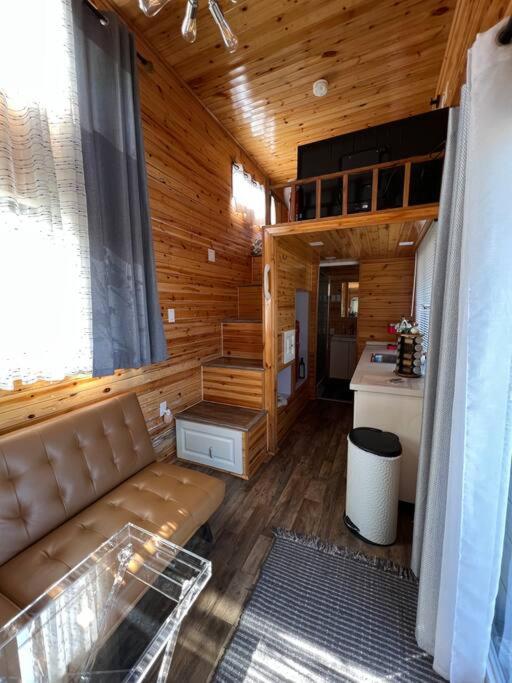 Posezení v ubytování Tiny House - mountain views close to everything
