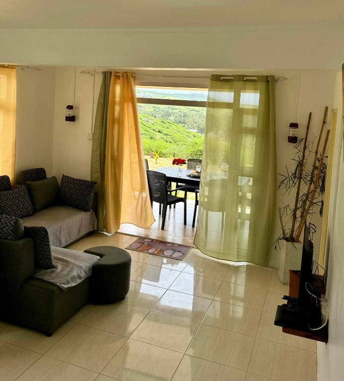 Posezení v ubytování La Residence Emmaüs