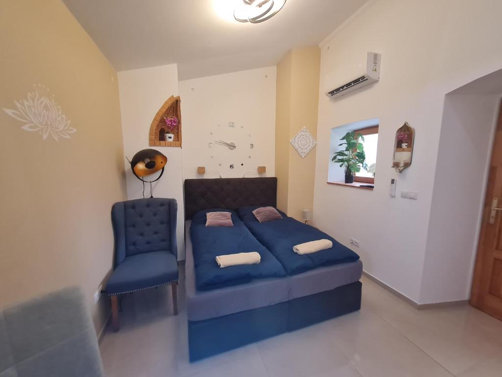 Posezení v ubytování Kossuth Apartmanház