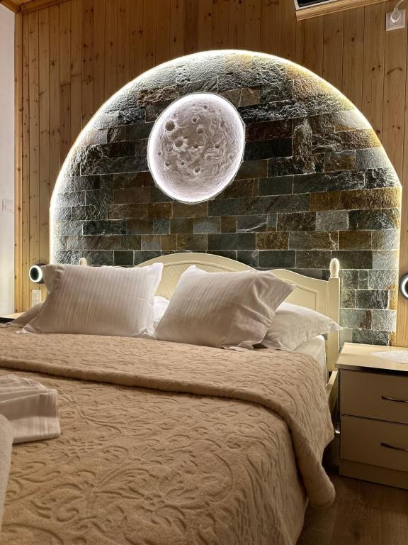 Postel nebo postele na pokoji v ubytování "Mani Guest House"
