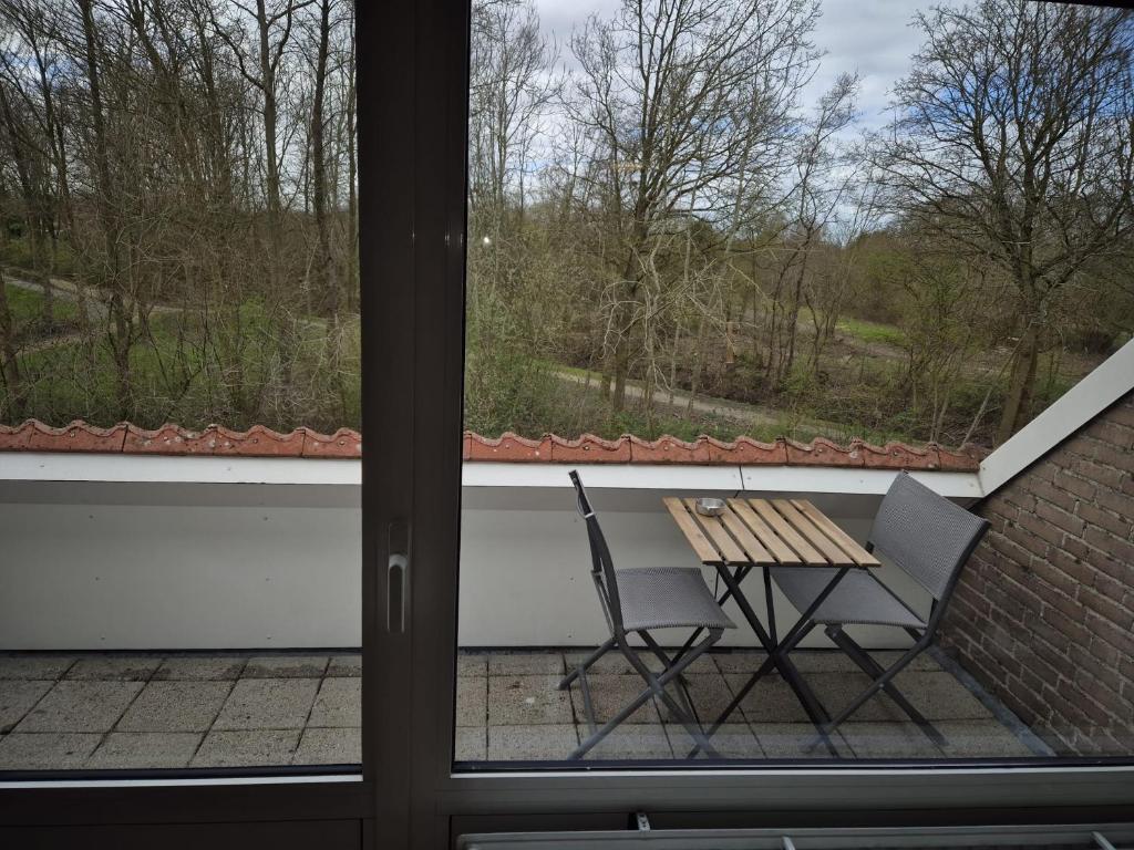 Balkón nebo terasa v ubytování Appartement Bru Zeeland