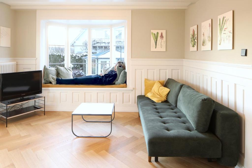 Μια τηλεόραση ή/και κέντρο ψυχαγωγίας στο Seehaus BEIJA-FLOR - Bodensee-Radweg & -Badeufer