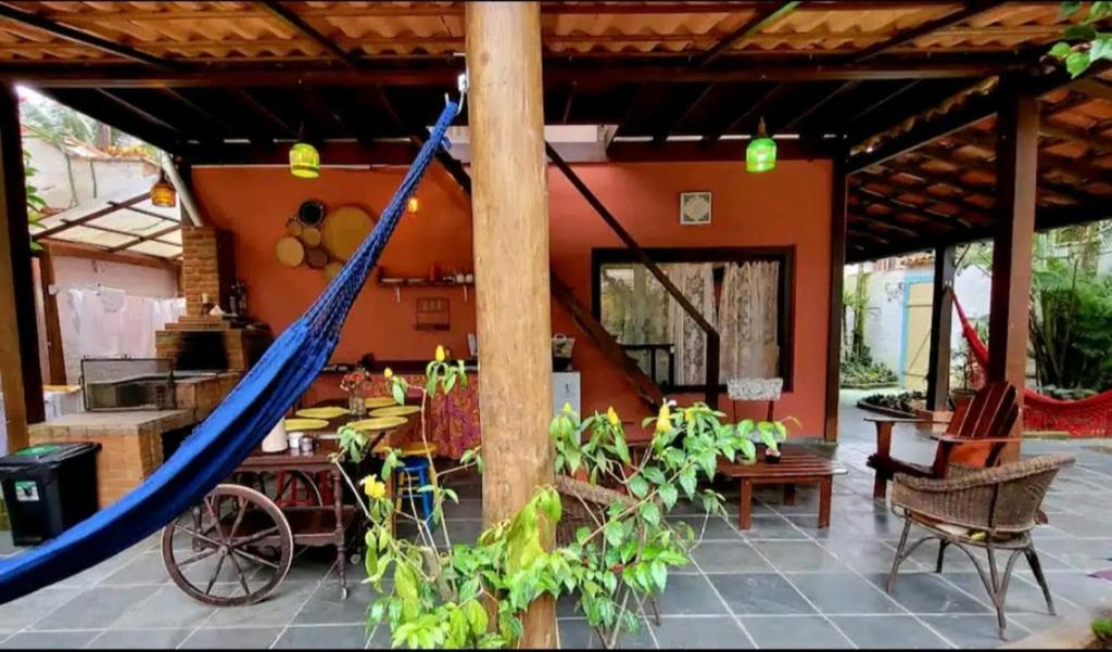 Patio nebo venkovní prostory v ubytování Hospedaria Fabulosa