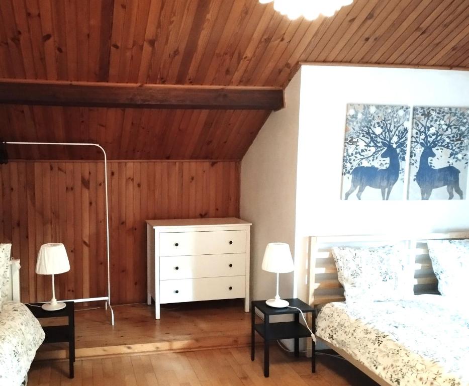 Postel nebo postele na pokoji v ubytování Nest 4 Rest