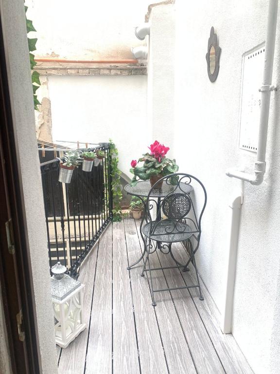 Balkon lub taras w obiekcie Domu 600 - Suite mini appartamento Cagliari centro storico