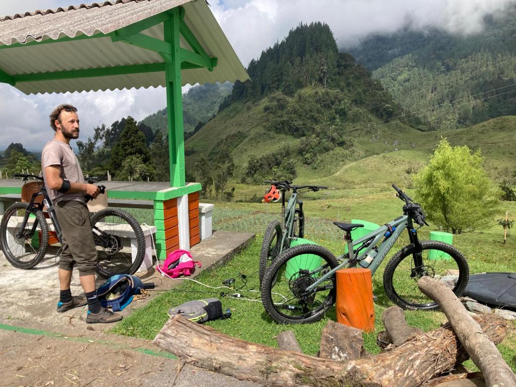 Jazda na bicykli v okolí ubytovania Aldea Sabatinga