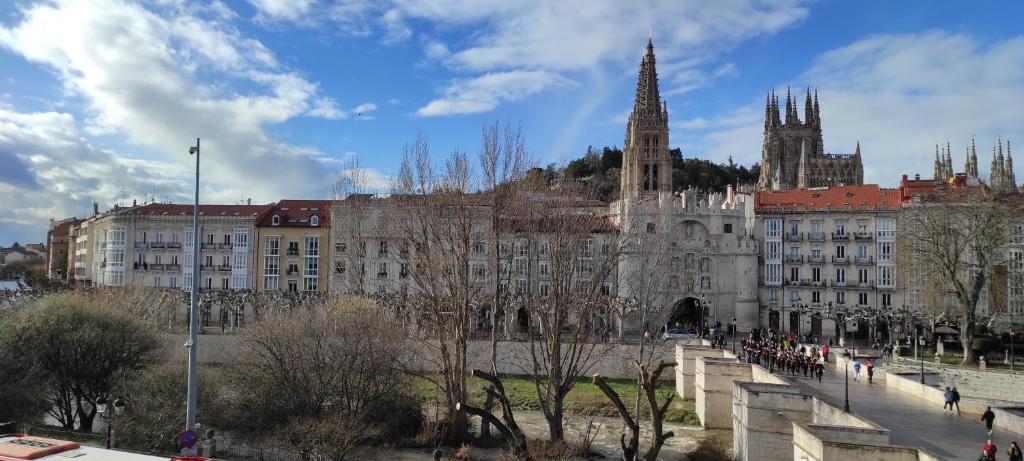 A general view of Burgos or a view of the city taken from Az apartmant