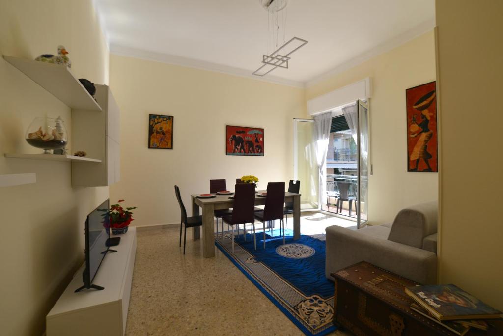 Χώρος καθιστικού στο Appartamento Ginestra