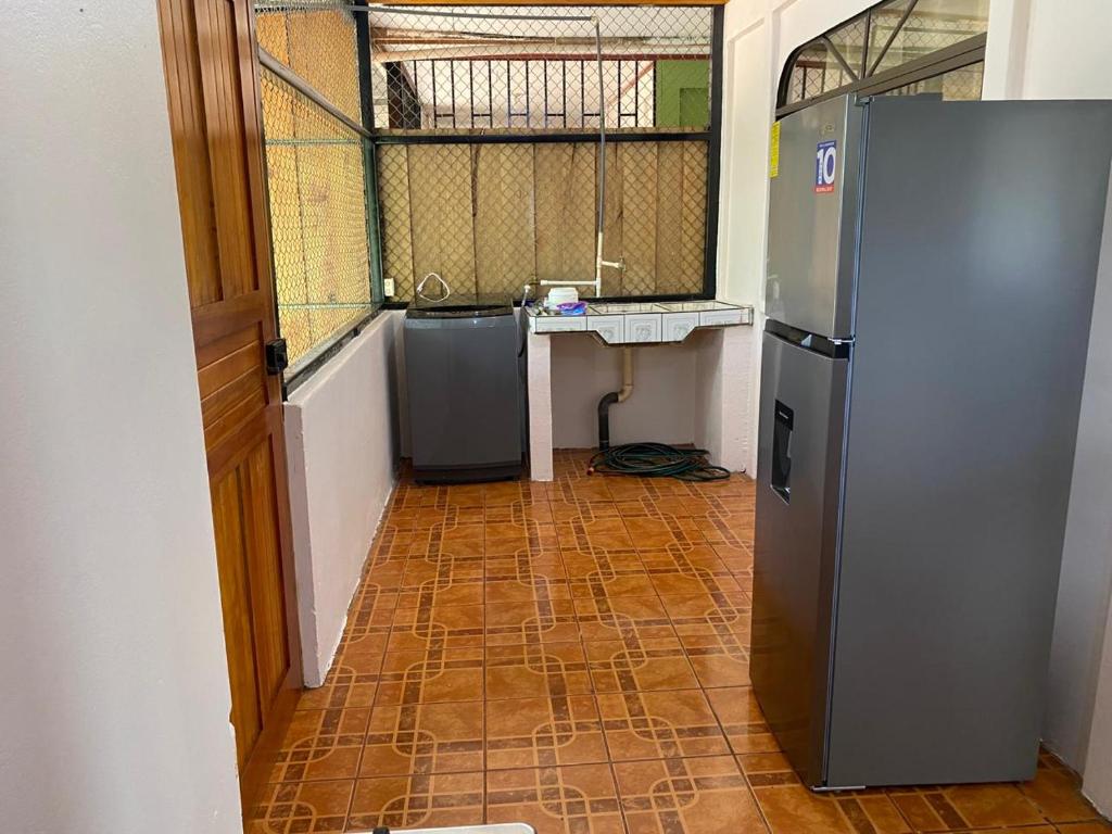 Kuchyň nebo kuchyňský kout v ubytování Casas La Chirincoca