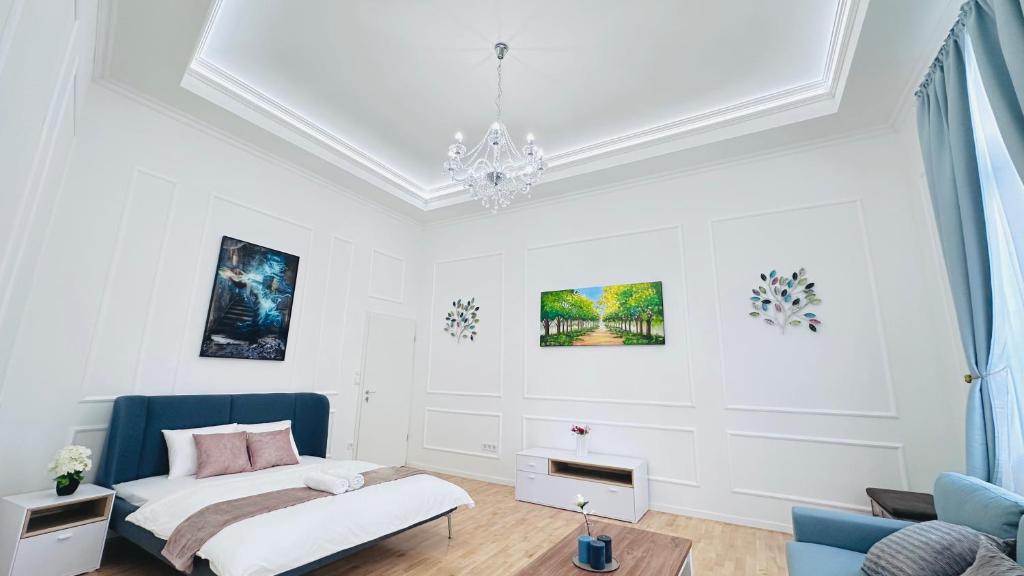 Posezení v ubytování Jozsef 65 Apartment