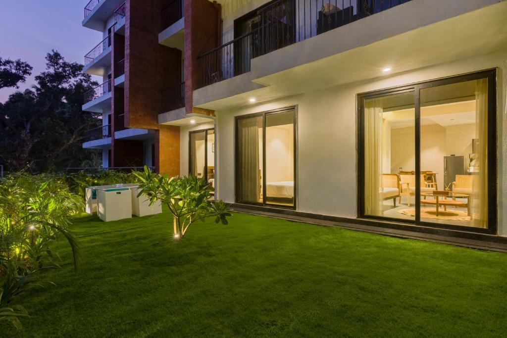 Zahrada ubytování Etereo Stays, Luxury Premium Apartments Baga, Arpora, Goa