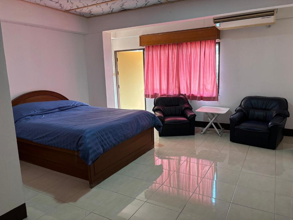 Posezení v ubytování My Hotel Bangkok Noi