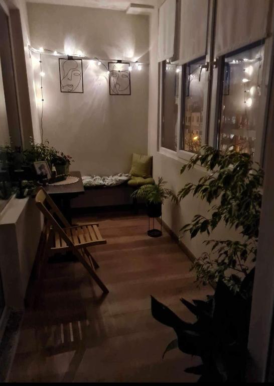 Posezení v ubytování Specious Modern Apartment