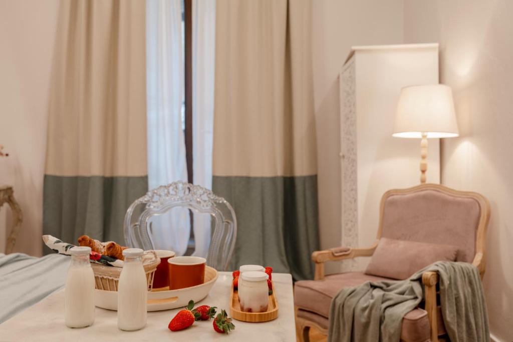 Posteľ alebo postele v izbe v ubytovaní Accanto Al Centro B&B