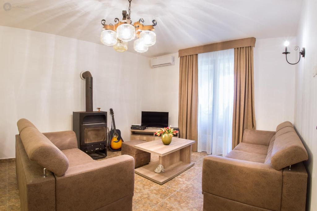 Posezení v ubytování Villa Marco Polo