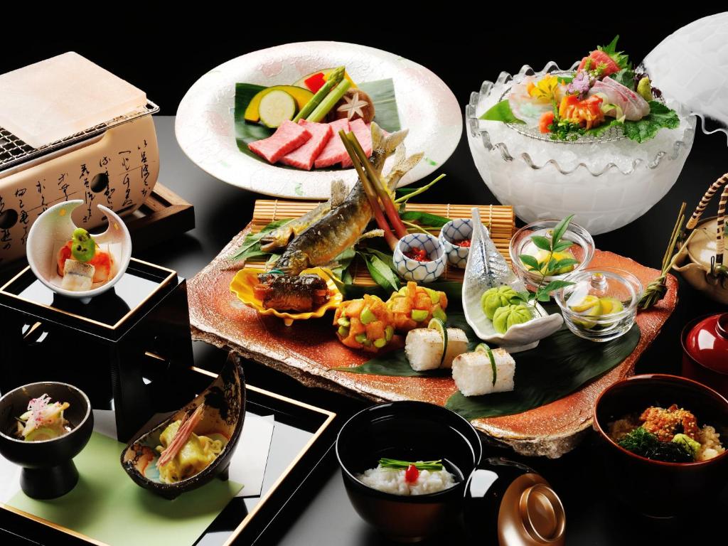 Cibo presso il ryokan o nelle vicinanze