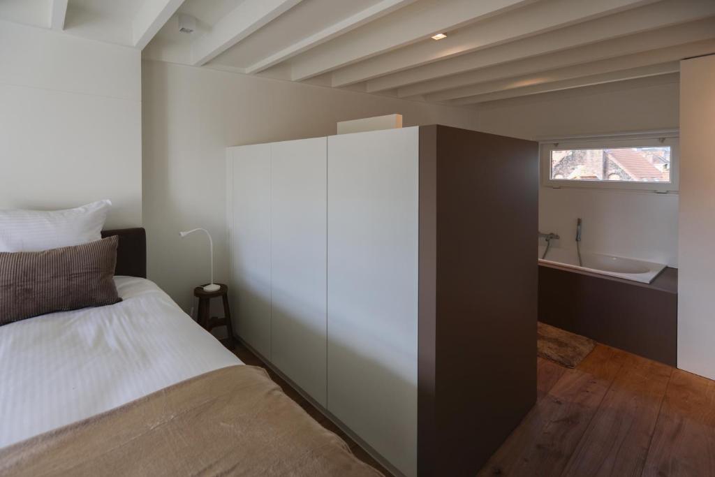 Postel nebo postele na pokoji v ubytování B&B Residence9Bruges
