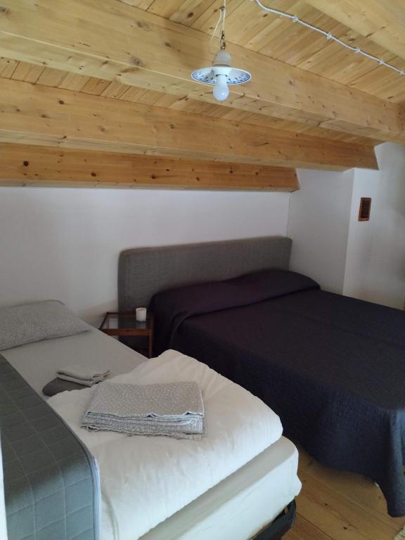 Posezení v ubytování Rifugio Manfre