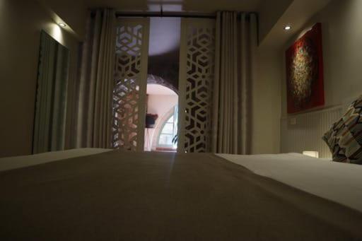 Postel nebo postele na pokoji v ubytování Bab El Mina guest house Byblos