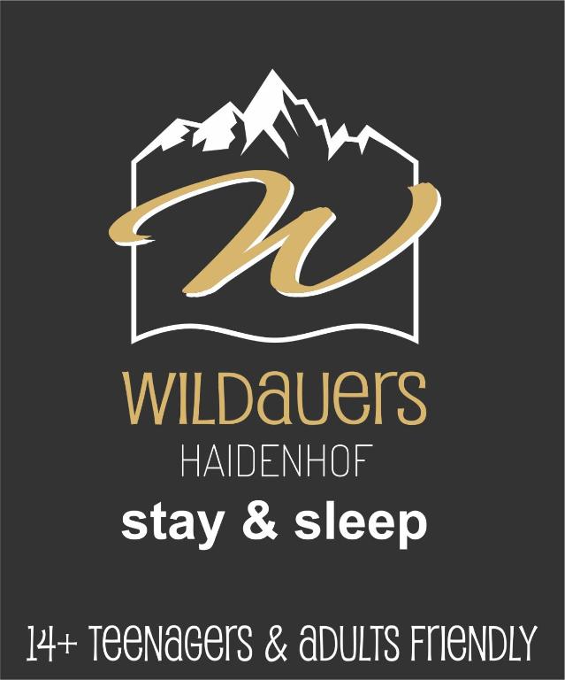 Certifikát, hodnocení, plakát nebo jiný dokument vystavený v ubytování WILDAUERS Haidenhof STAY & SLEEP